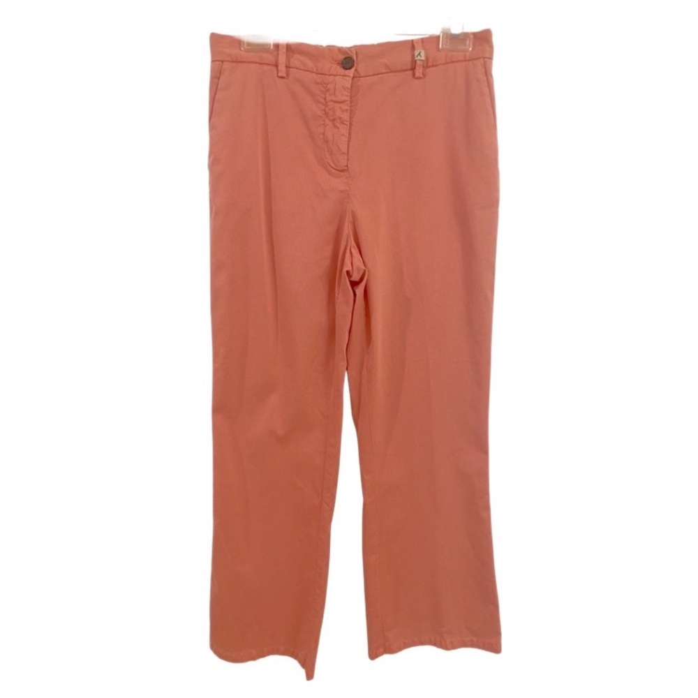 MYTHS Peach Zip Front Pants NWT